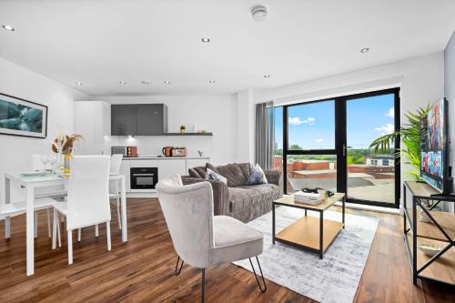 Stylish Apartment - Jewellery Quarter - Smart TV - WIFI 75R, Birmingham (fotografie 9)