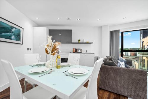Stylish Apartment - Jewellery Quarter - Smart TV - WIFI 75R, Birmingham (fotografie 5)