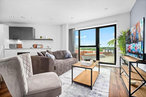 Stylish Apartment - Jewellery Quarter - Smart TV - WIFI 75R, Birmingham (fotografie 7)