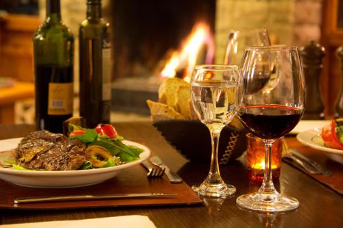 Restorāns, El Aura Lodge - Parque Nacional Los Alerces in Cholila