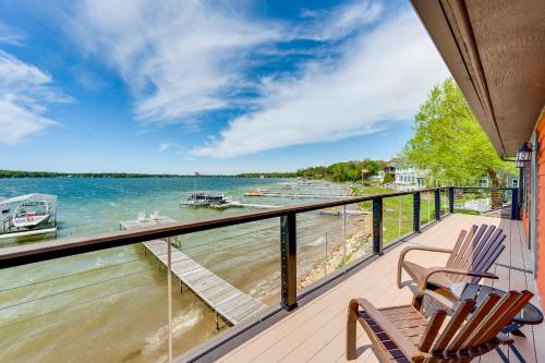 Steps to Powers Lake Wisconsin Family Home