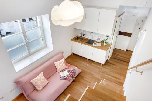 modern studio apartment in the heart of old city, Lublaň (fotografie 7)