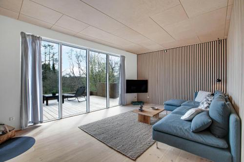 Exterior view, Nordic Style In Mols Hills Overlooking Lake in Krakaer
