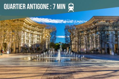 Le Jardin du Lez - Parking Prive et Gratuit - Wifi Fibre - Rives du Lez in Aiguerelles