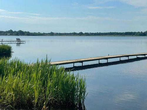 Vista exterior, Holiday Home With Private Pier At Sunds Lake in Sunds