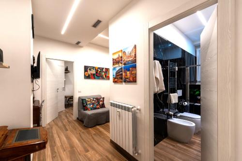 BOHEMIAN PIGNETO RHOME - 2bdr 2bath, metro at 10 minutes connecting quickly to ancient Rome, comfy cozy family friendly - Artists' vibrant Pigneto district - Warm guest care in 4 languages, Řím (fotografie 7)