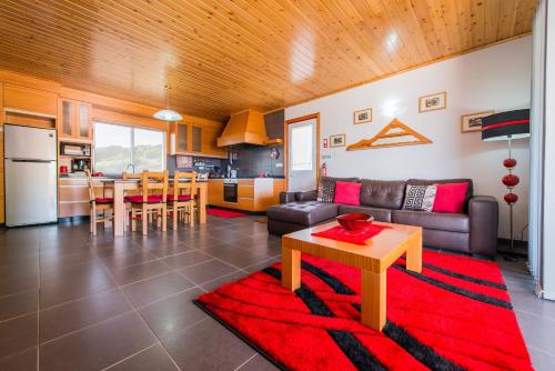 ห้องส่วนกลางสำหรับนั่งเล่น/ดูทีวี, Casa da Vigia in กาลเยตา เด เนสกิม