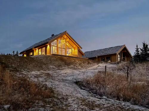Vista exterior, New Mountain Cabin With Panoramic Views In Hafjell in Oyer