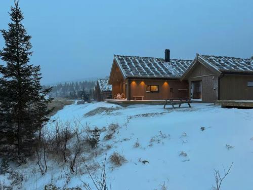 Vista exterior, New Mountain Cabin With Panoramic Views In Hafjell in Oyer