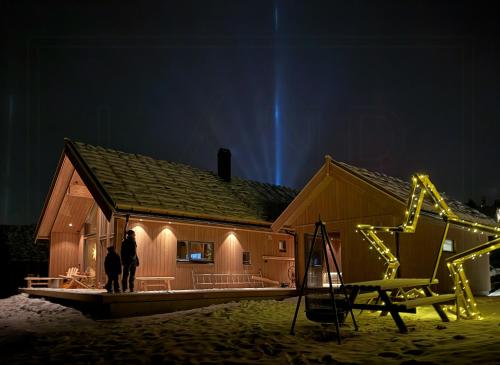 Vista exterior, New Mountain Cabin With Panoramic Views In Hafjell in Oyer