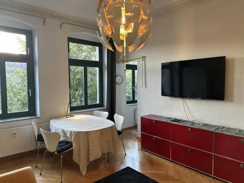 Beautiful old building apartment in Dresden, Deutschland