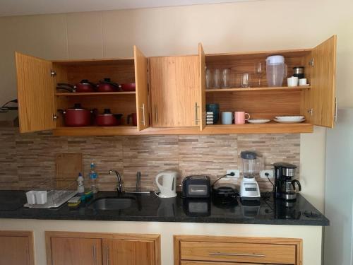 Kitchen, Elegante apartamento nuevo de 75 m2 con balcon y parking privado in San Lorenzo