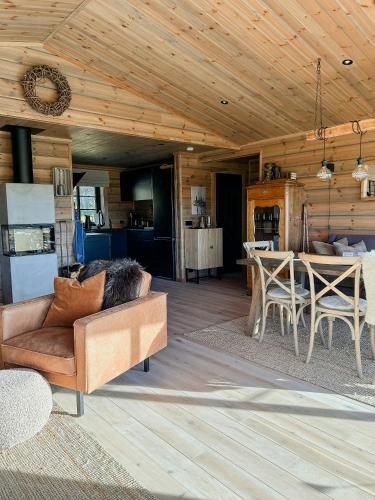 外部景觀, Cozy Modern Mountain Cabin At Kvamsfjellet in 米素賽泰爾