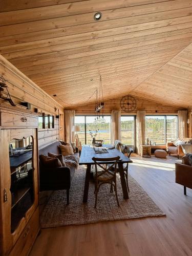 外部景觀, Cozy Modern Mountain Cabin At Kvamsfjellet in 米素賽泰爾