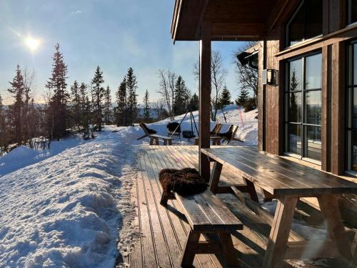 A szálláshely kívülről, Modern Family Cabin By Tempelseter Ski Trails in Eggedal