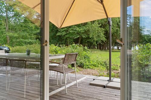 Exterior view, Modern Family Home By The Sea With Activities in Nysted