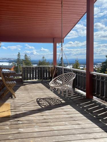 Vista exterior, Charming Cabin With Fantastic View In Sjusjøen in Sjusjoen