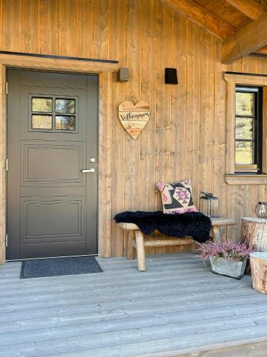 外部景觀, Cozy Modern Mountain Cabin At Kvamsfjellet in 米素賽泰爾