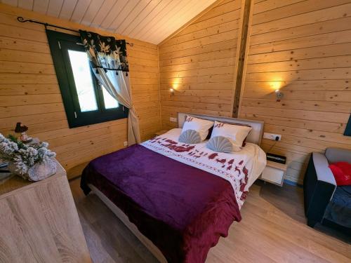 Chalet détente avec spa et sauna près des 1000 Étangs - FR-1-583-468 (Chalet detente avec spa et sauna pres des 1000 Etangs - FR-1-583-468) in La Vaivre