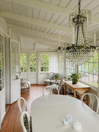 Exterior view, Swiss-Style Villa With Forest Views Near Braviken in Norrkoping