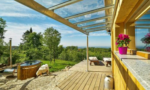 A szálláshely kívülről, Cabin In The Nature Of Bavaria in Schollnach