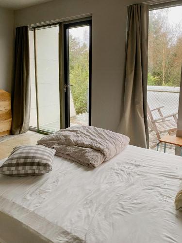 A szálláshely kívülről, Unique Cabin With War Bunker In Vanse in Vanse