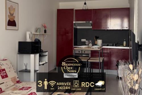 Appartement 3 personnes Riom - Location saisonnière - Riom