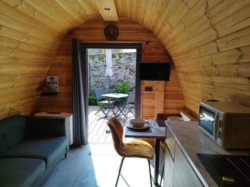 Cottage climatisé avec terrasse privative et kitchenette 4