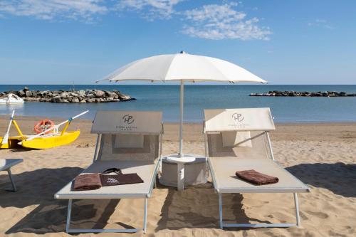 沙灘, Park Hotel Cattolica & Restaurant in 卡托利卡