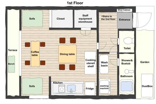 1200IN&OUT 10people 75m2 8bed! Exclusive house Shinjuku 13 minutes Shibuya 19 minutesIkebukuro 8 minutes Ueno 9 minutes, Tokio (fotografie 7)