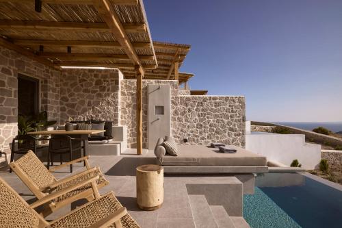 阳台/露台, Kemelia Suites in 米洛斯岛