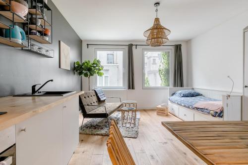 Charming Private Studio - Nearby Antwerp Central Station, Antverpy (fotografie 10)