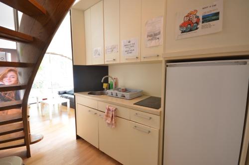 кухня, H2O Hostel in Любляна