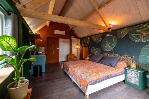 B&B de Gouwe Tijd, suite Het Gouden Blad in Noordgouwe