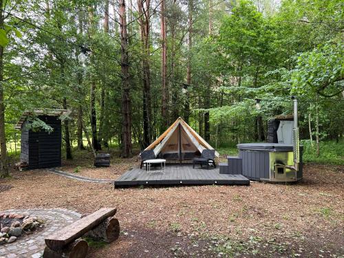 Glempings Jaunsaimnieki in Ratnieki