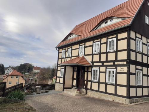 Ferienhaus Herta ein charmant saniertes Einzeldenkmal im Elbsandsteingebirge -Nähe Bad Schandau in Rathmannsdorf, Deutschland