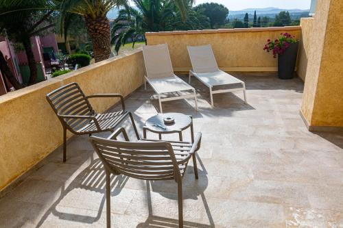 Balkon/terasa, Hotel Cesario in Calvi