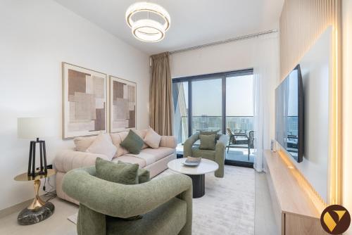 Vogue Spacious Brand new Three Bedroom Located Binghatti Creek, Smart Home with Creek Harbour View & Big Balcony, Dubái (foto 10)