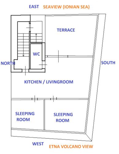 Suite Panorama - attico esclusivo con vista Etna e Ionio - Apartment - Riposto