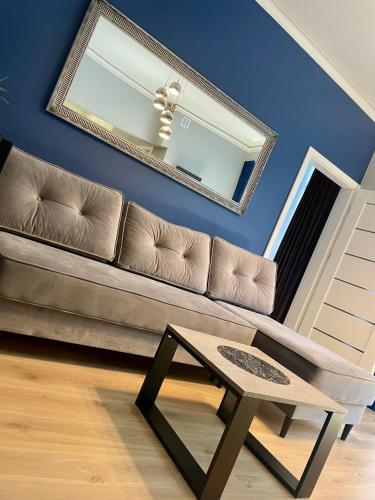 Apartament Navy Blue z tarasem