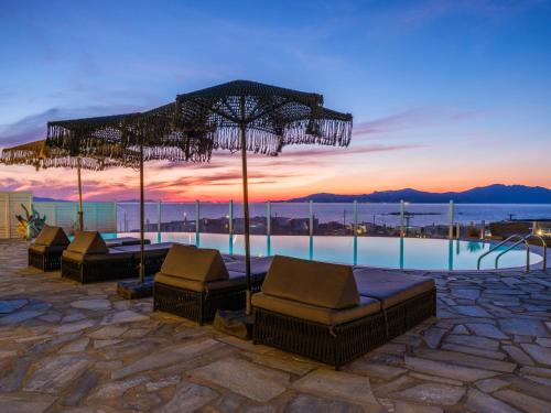 Cosset Villa Mykonos with Pool, Sea View & Sunset - by ONE VILLAS, Attica