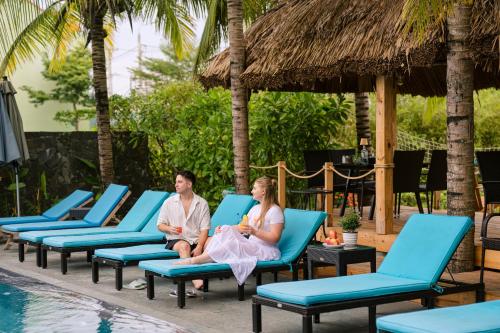 JM Hoi An Beach Hotel - Free Shuttle Car Old Town - 수영장