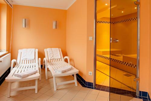 Szauna, Strandhotel Seestern in Baabe városközpont