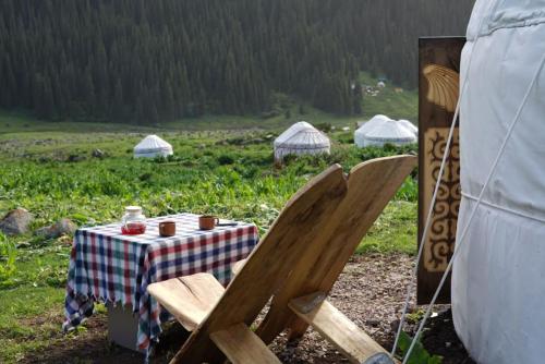 Apkārtne, Ernis Yurt Camp in Teploklyuchenka
