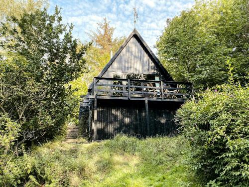 Exterior view, Renovated Summer Home With Terrace in Boeslum