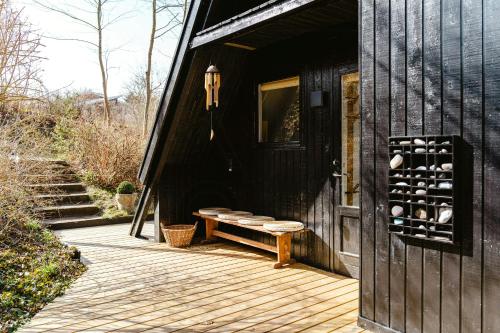 Exterior view, Renovated Summer Home With Terrace in Boeslum