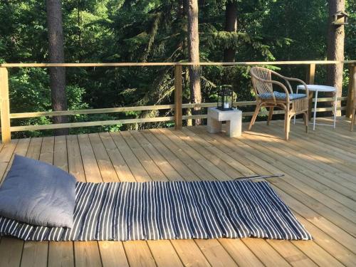 Vista exterior, Secluded Cottage In The Middle Of The Forest in Bryrup