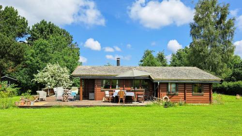 Log House In Holbæk With Vintage Charm