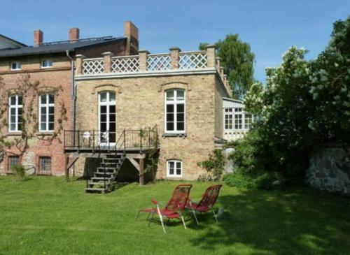 Viesnīcas āriene, Two-Storey Suite With Terrace And Garden in Alt Suhrkow