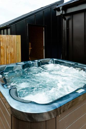 Exterior view, Newly Built Summer House With Sea View in Hejsager